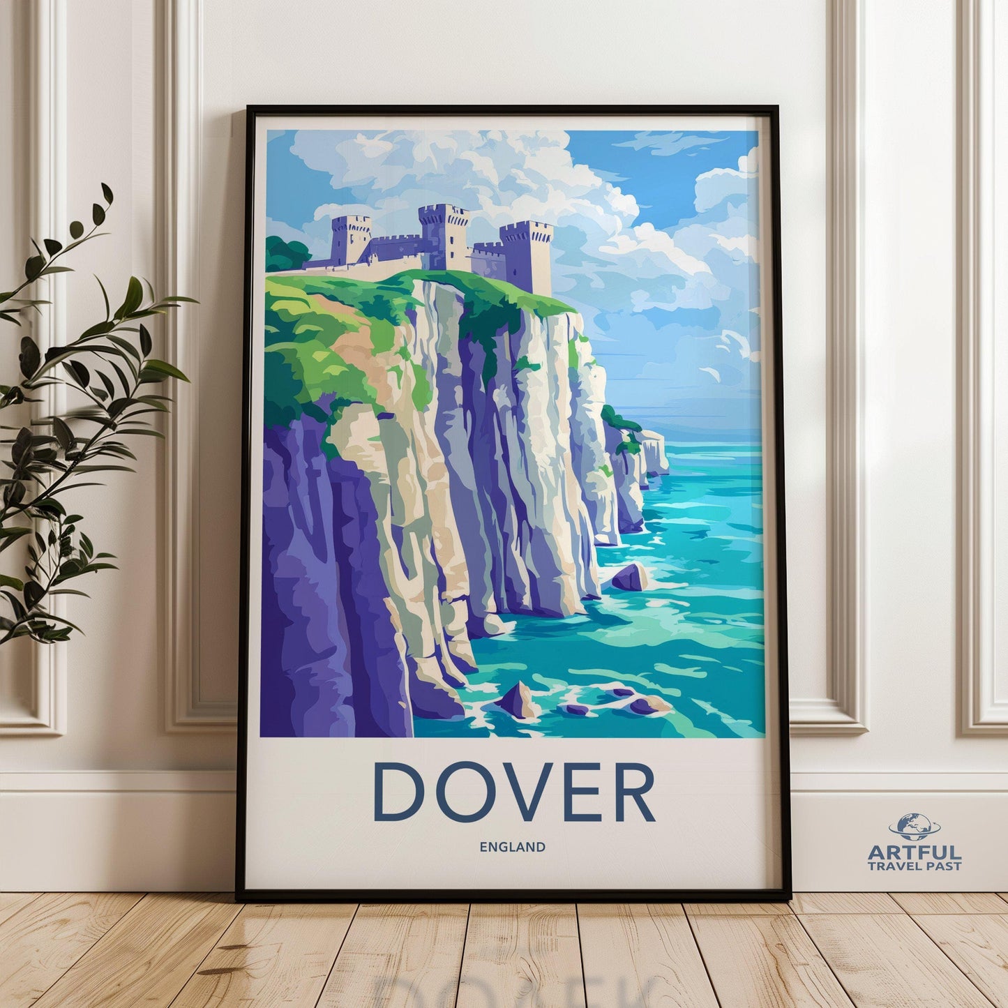 Dover Poster | England Wall Art | UK Decor