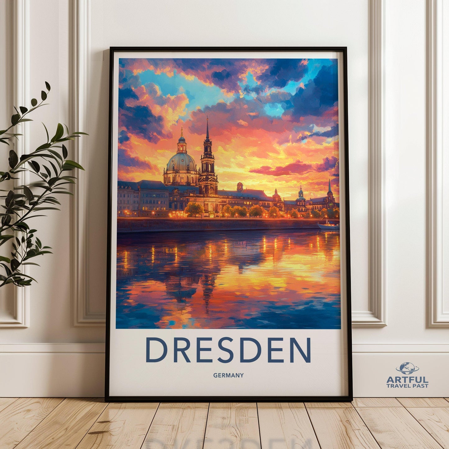 Dresden Poster - Germany Wall Art