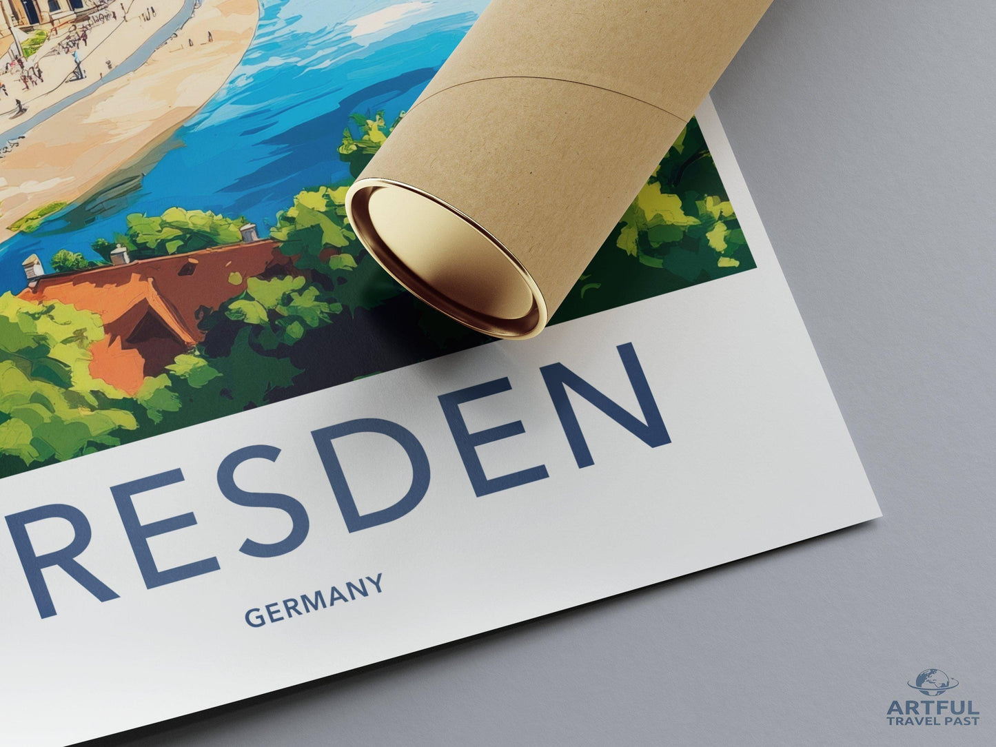 Dresden Poster | Germany Wall Art | Europe Decor