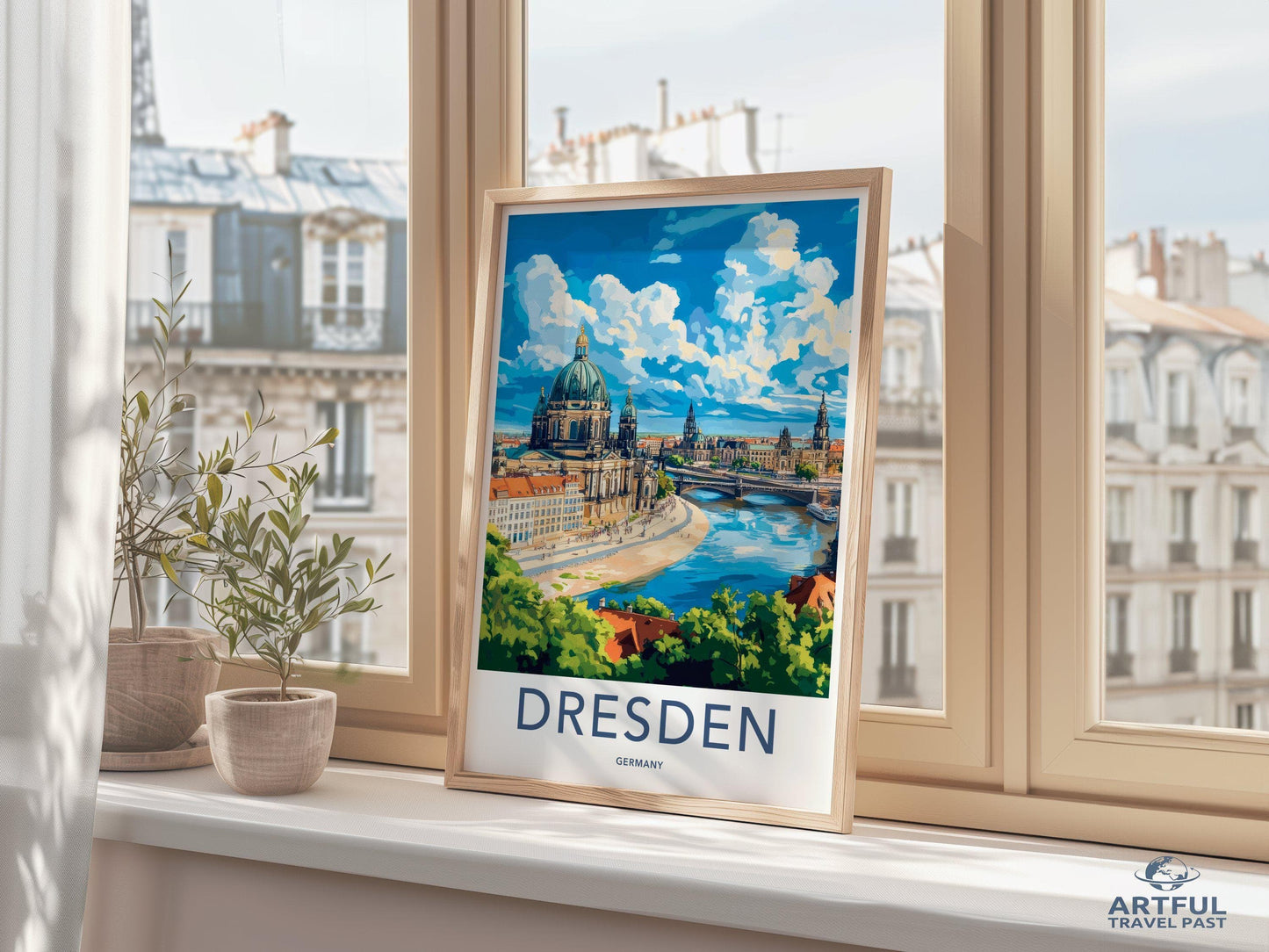 Dresden Poster | Germany Wall Art | Europe Decor