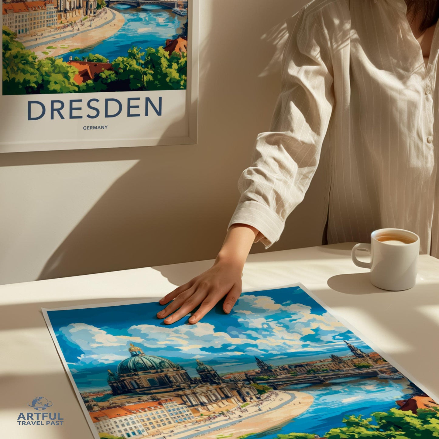 Dresden Poster | Germany Wall Art | Europe Decor