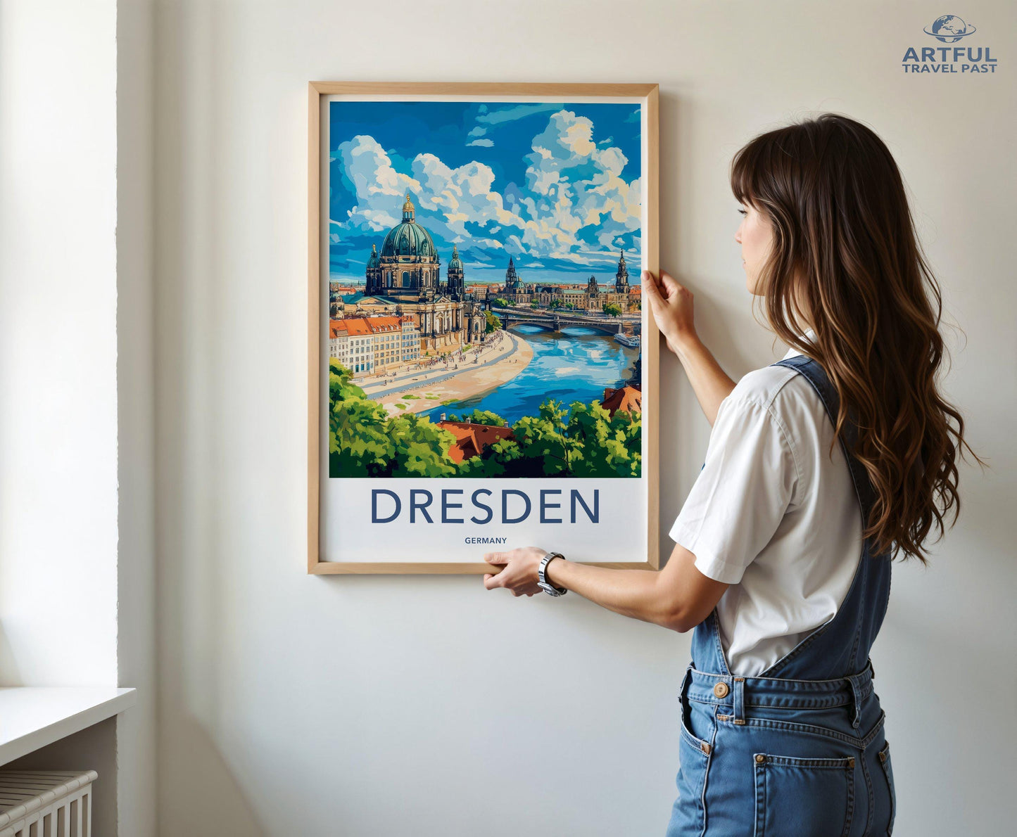 Dresden Poster | Germany Wall Art | Europe Decor