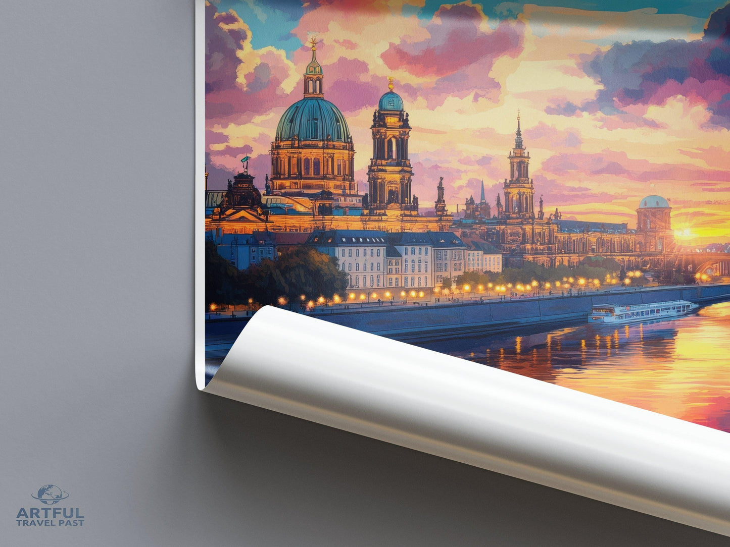 Dresden Poster | Germany Wall Art | Europe Decor
