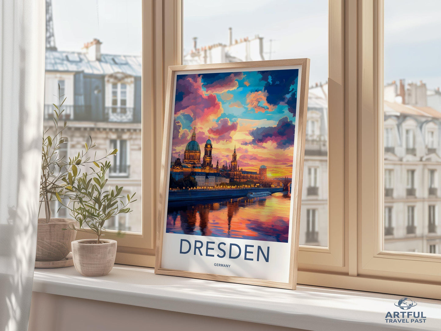Dresden Poster | Germany Wall Art | Europe Decor