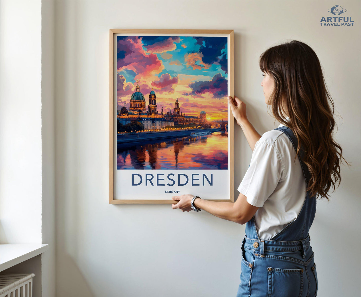 Dresden Poster | Germany Wall Art | Europe Decor