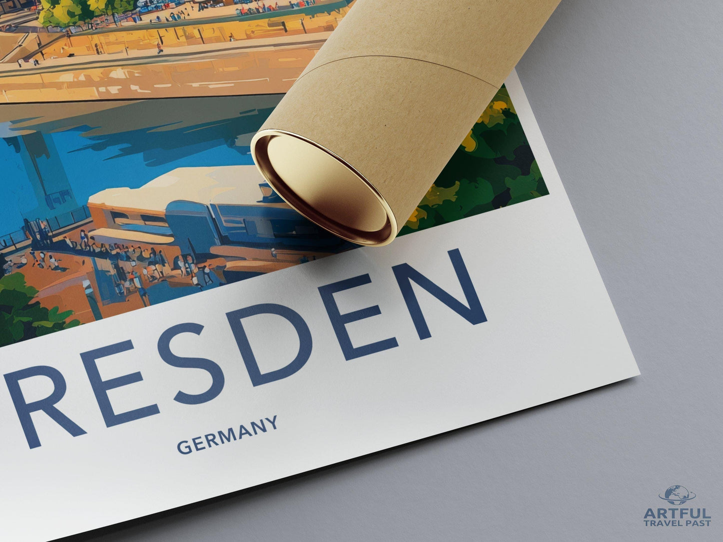 Dresden Poster | Germany Wall Art | Europe Decor