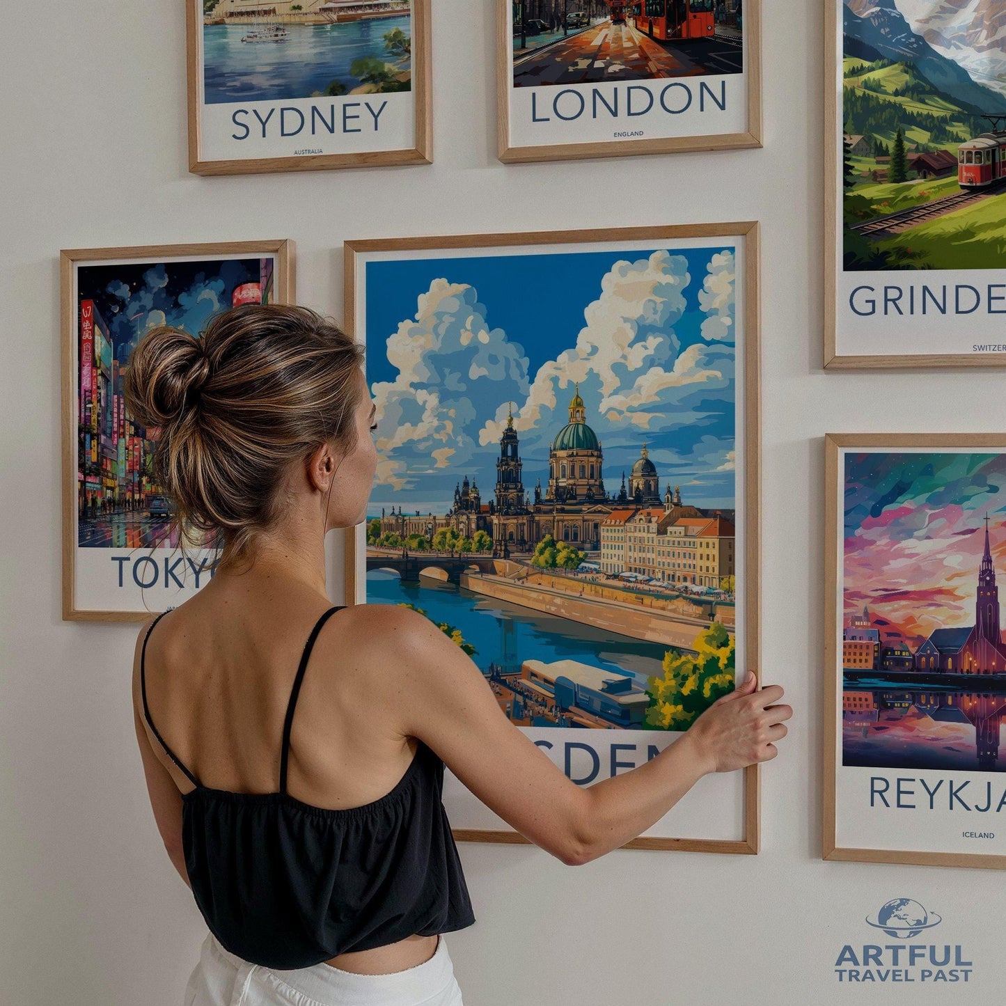 Dresden Poster | Germany Wall Art | Europe Decor