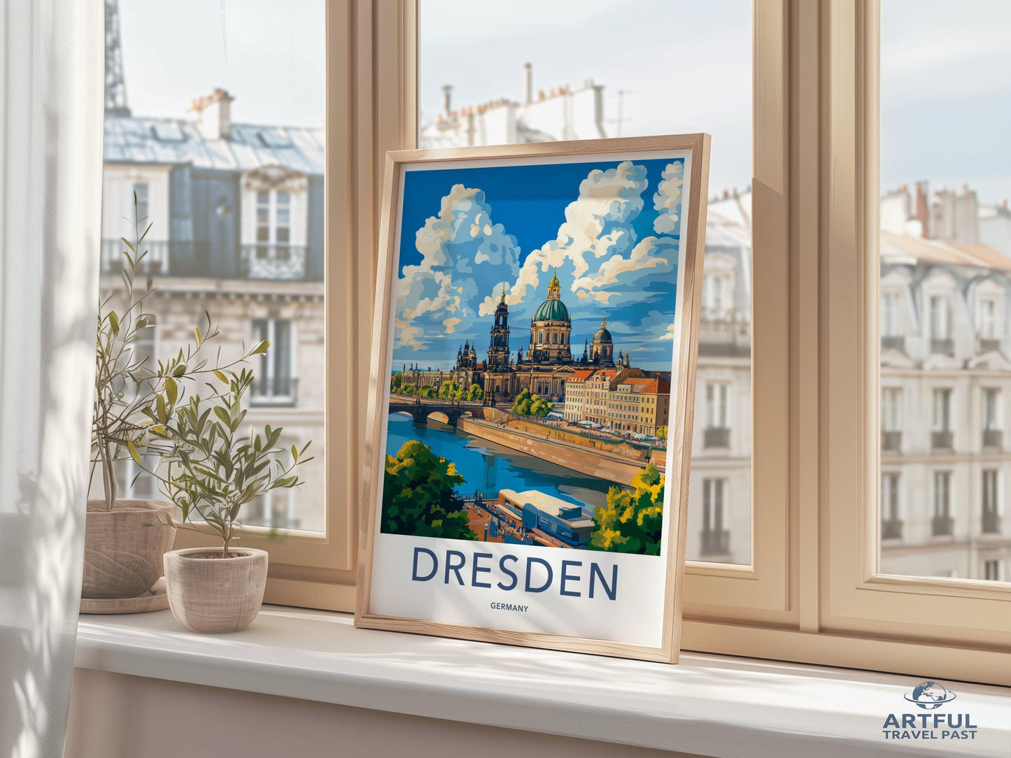 Dresden Poster | Germany Wall Art | Europe Decor