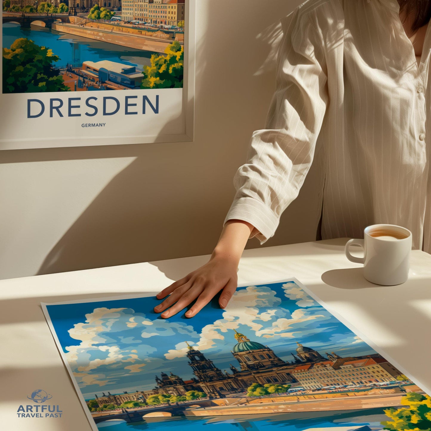 Dresden Poster | Germany Wall Art | Europe Decor