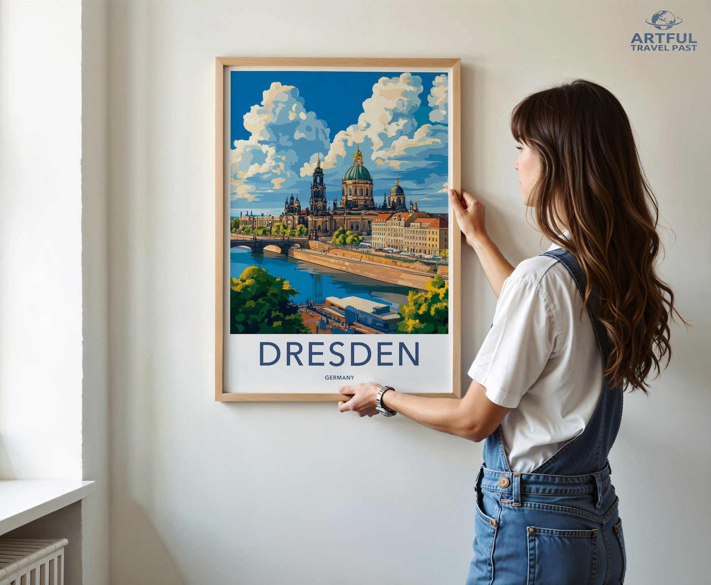Dresden Poster | Germany Wall Art | Europe Decor