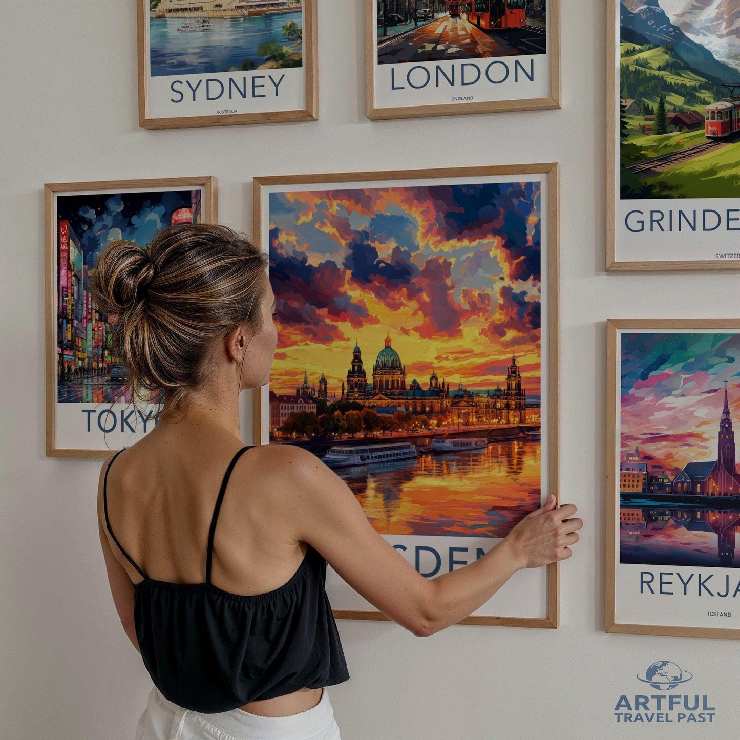 Dresden Poster | Germany Wall Art | Europe Decor