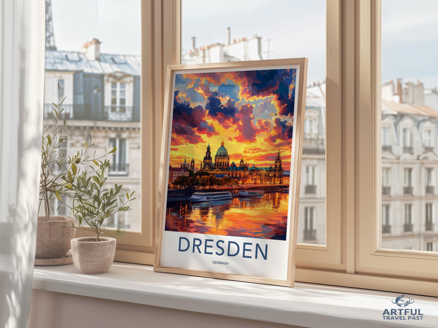 Dresden Poster | Germany Wall Art | Europe Decor