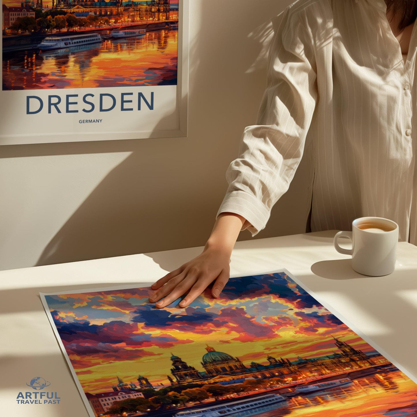 Dresden Poster | Germany Wall Art | Europe Decor
