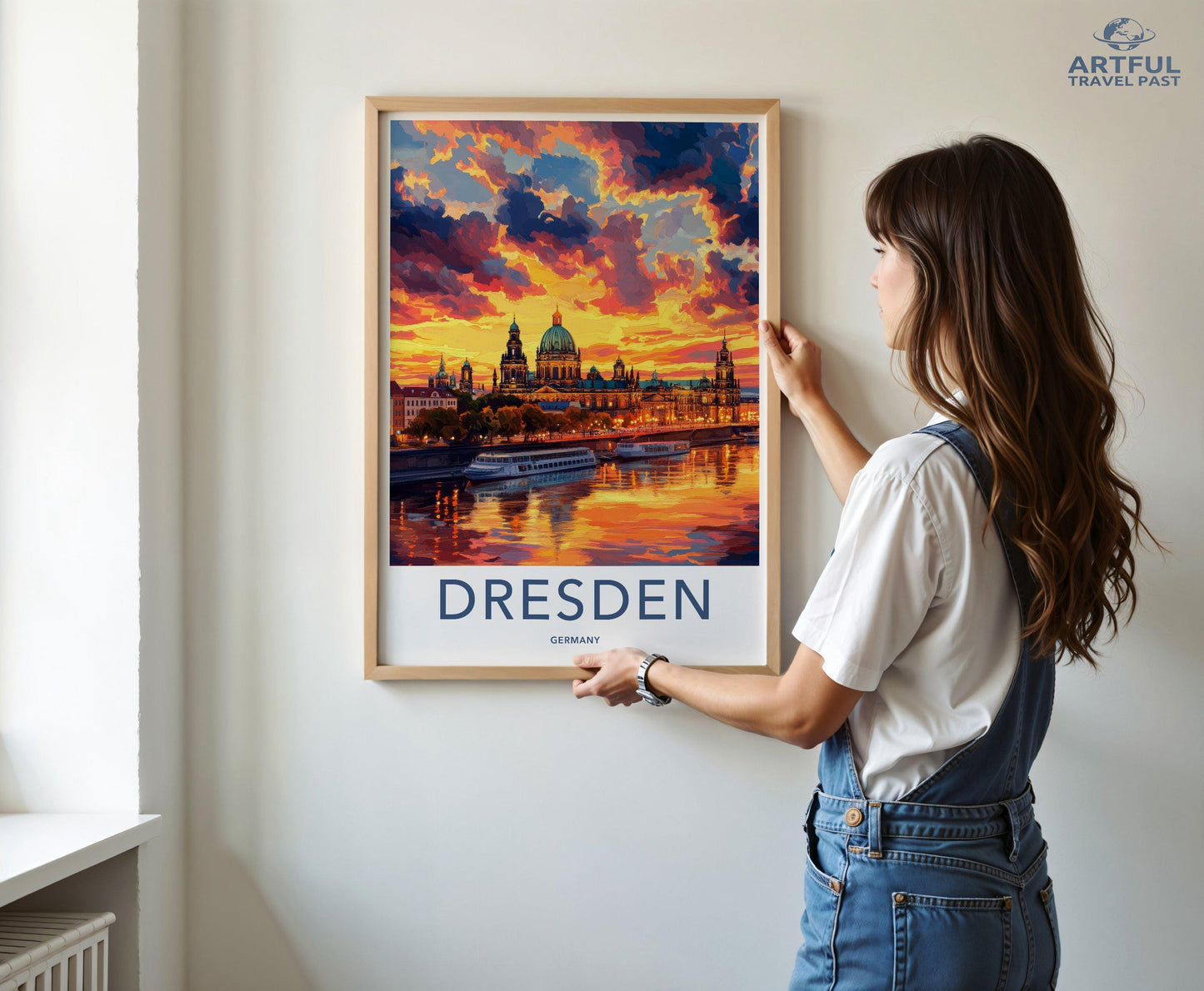 Dresden Poster | Germany Wall Art | Europe Decor