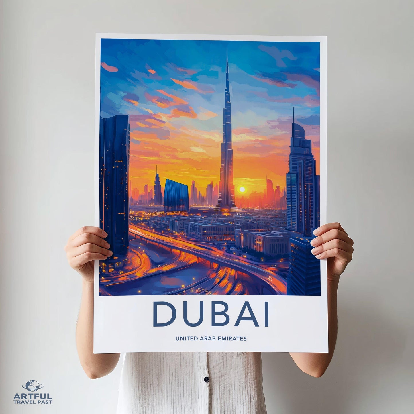 Dubai Poster - UAE Wall Art