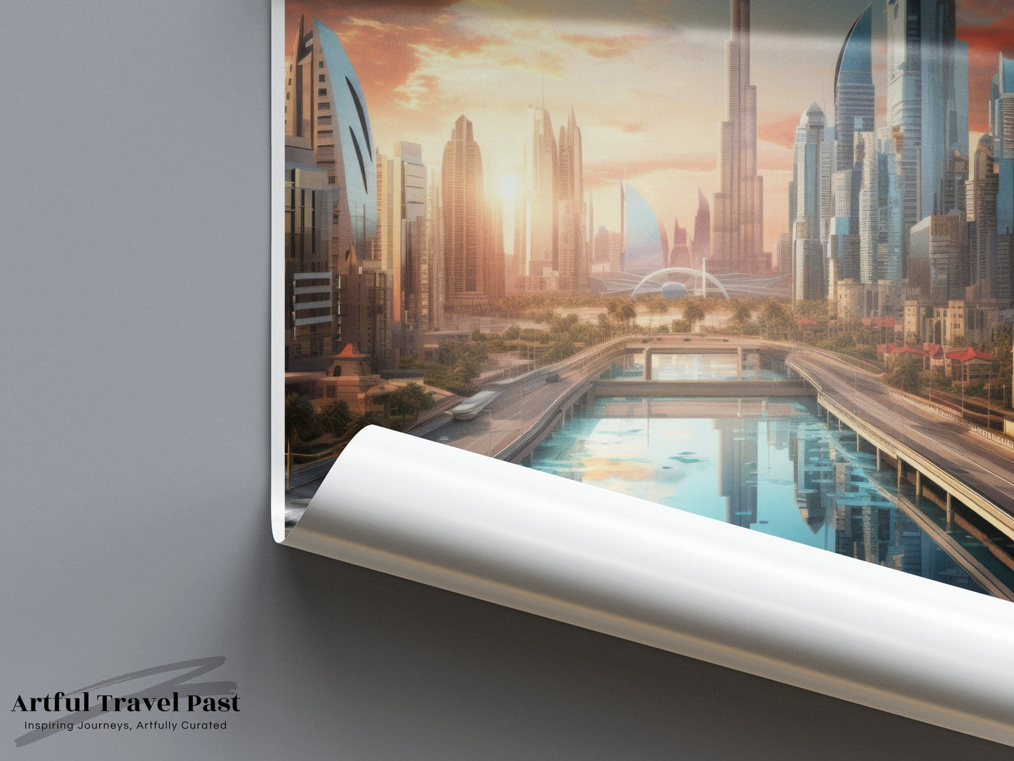 Dubai Poster - UAE Wall Art