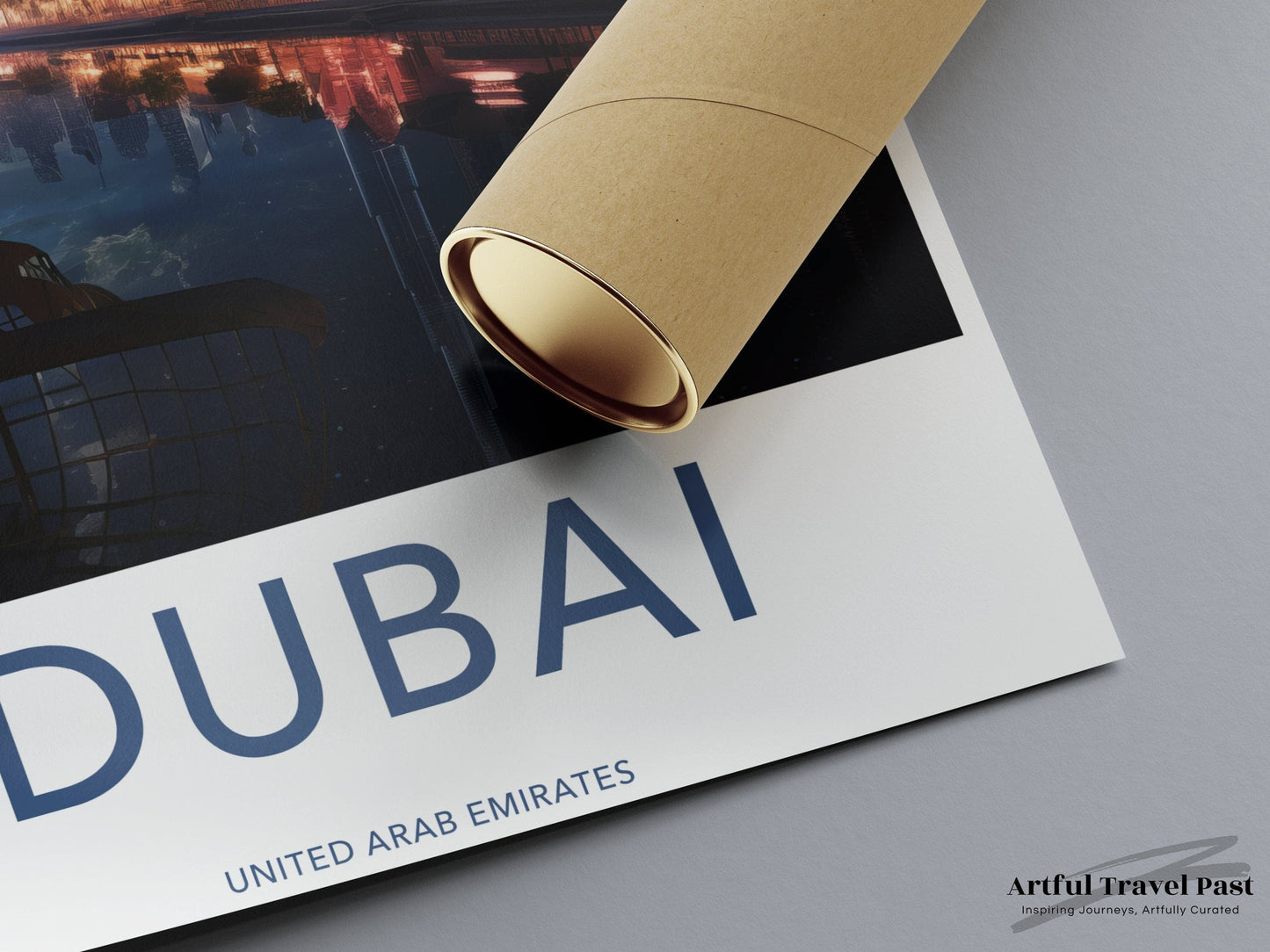 Dubai Poster | UAE Wall Art | Middle East Decor