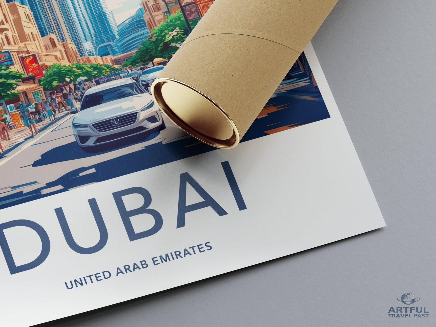Dubai Poster | United Arab Emirates Wall Art