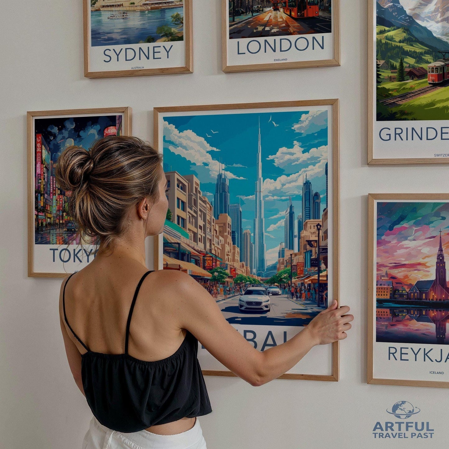 Dubai Poster | United Arab Emirates Wall Art