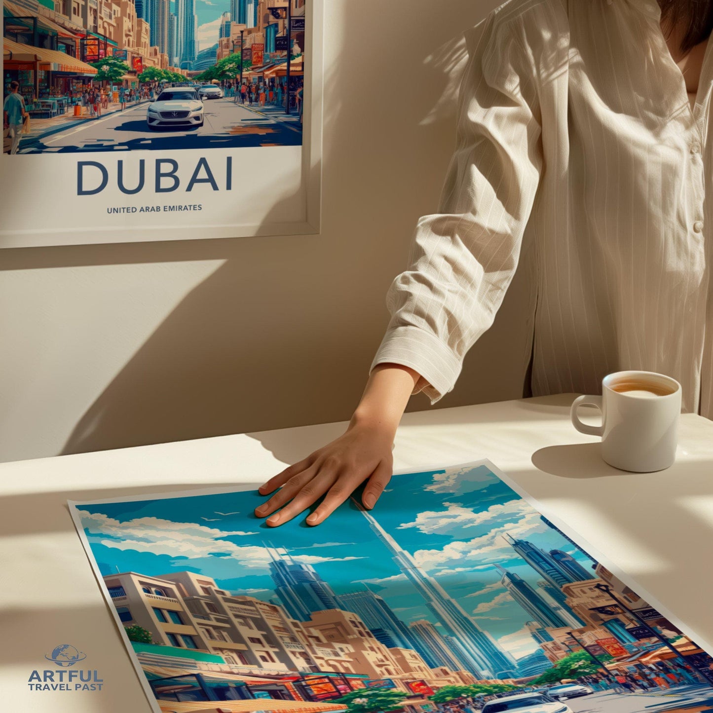 Dubai Poster | United Arab Emirates Wall Art