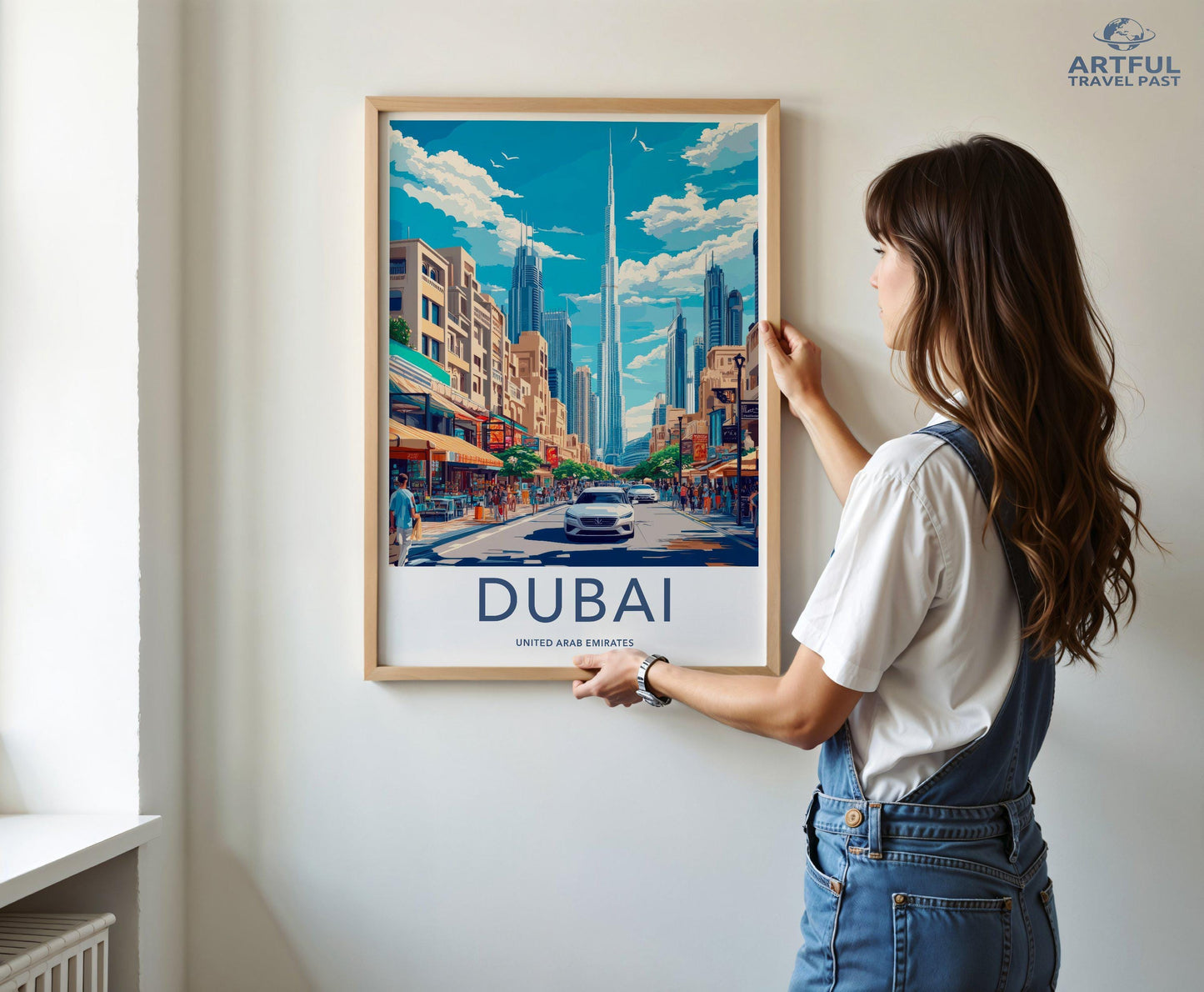 Dubai Poster | United Arab Emirates Wall Art