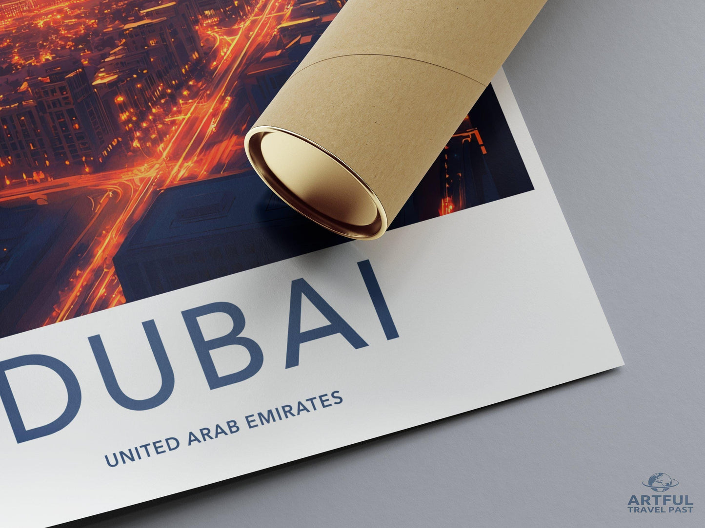 Dubai Poster | United Arab Emirates Wall Art
