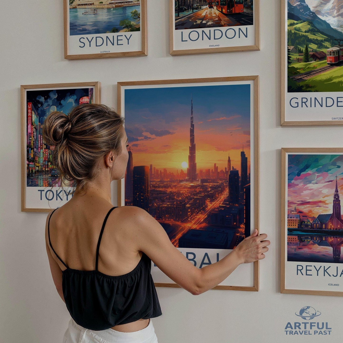 Dubai Poster | United Arab Emirates Wall Art