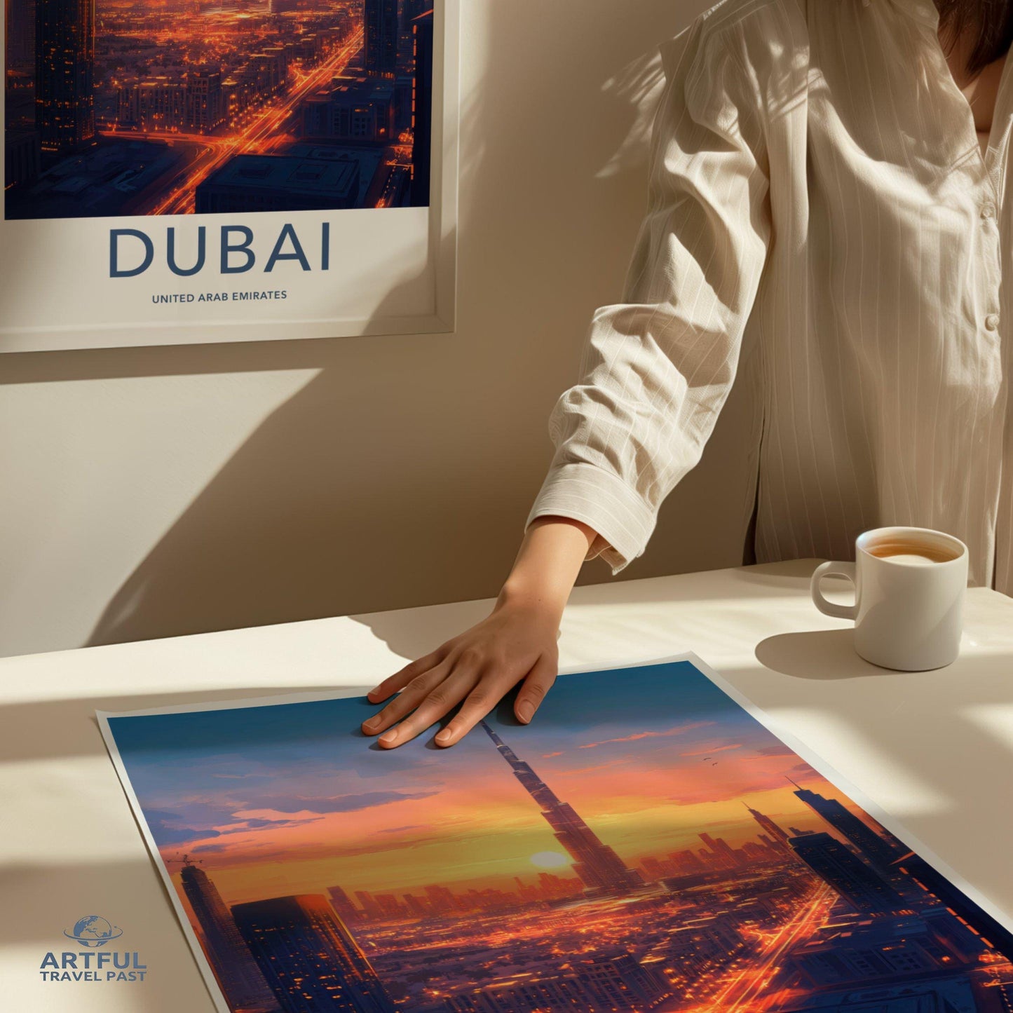 Dubai Poster | United Arab Emirates Wall Art