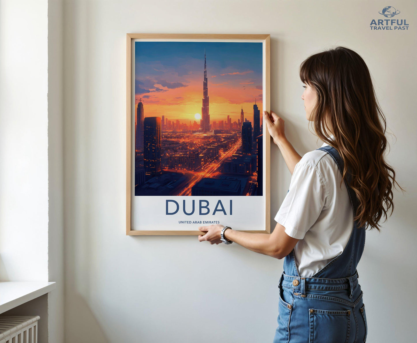 Dubai Poster | United Arab Emirates Wall Art