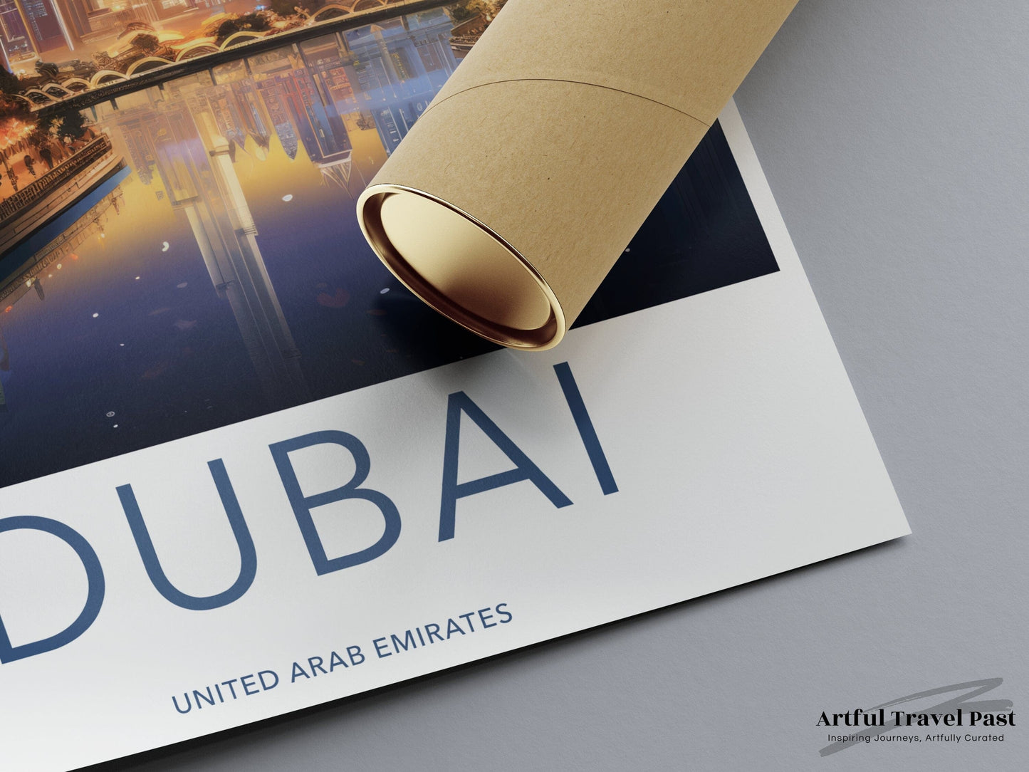 Dubai Poster | United Arab Emirates Wall Art
