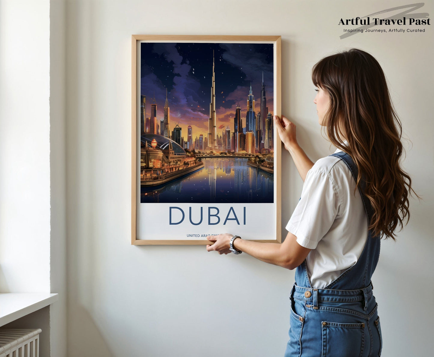 Dubai Poster | United Arab Emirates Wall Art