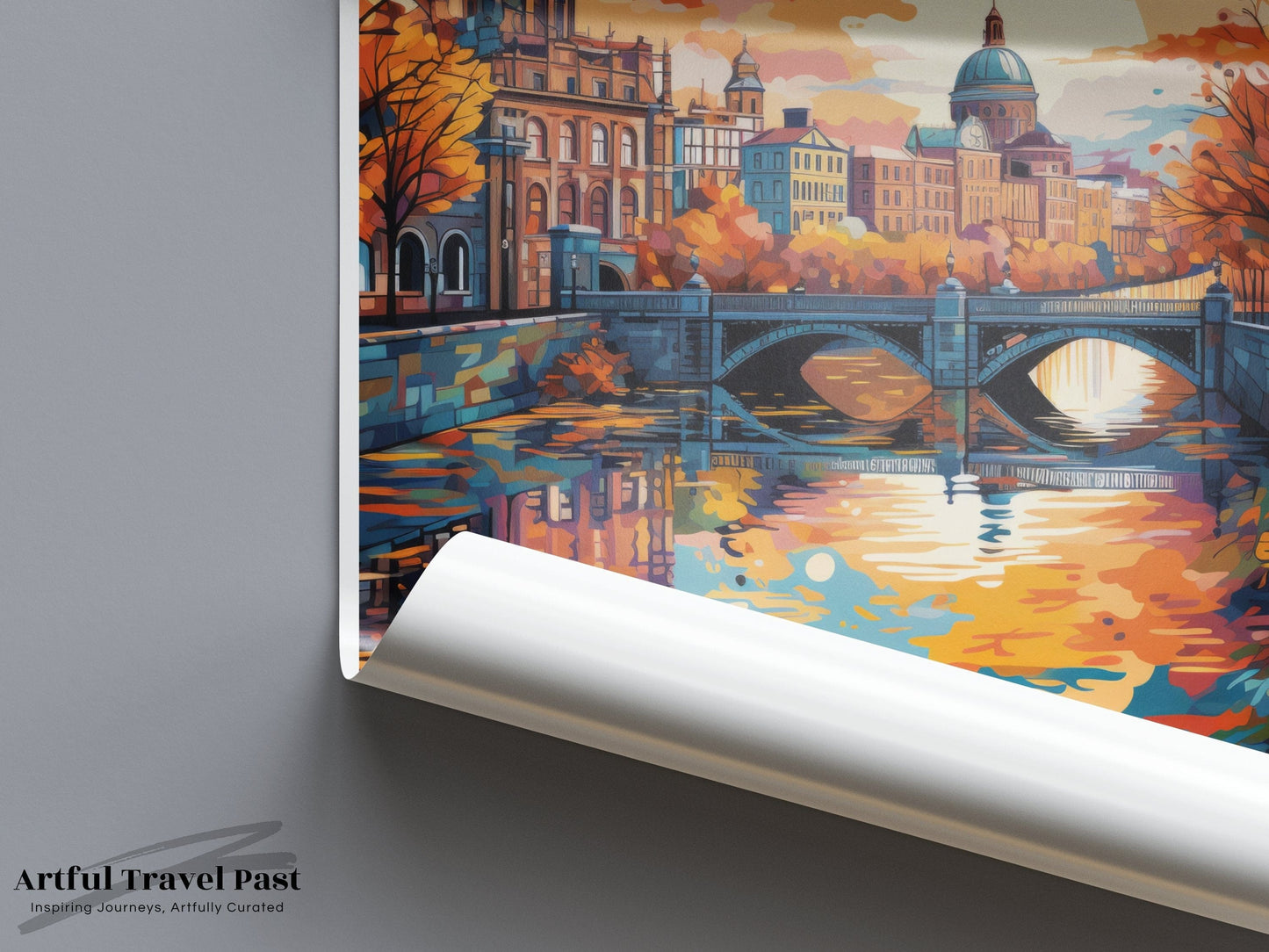 Dublin Poster - Ireland Wall Art