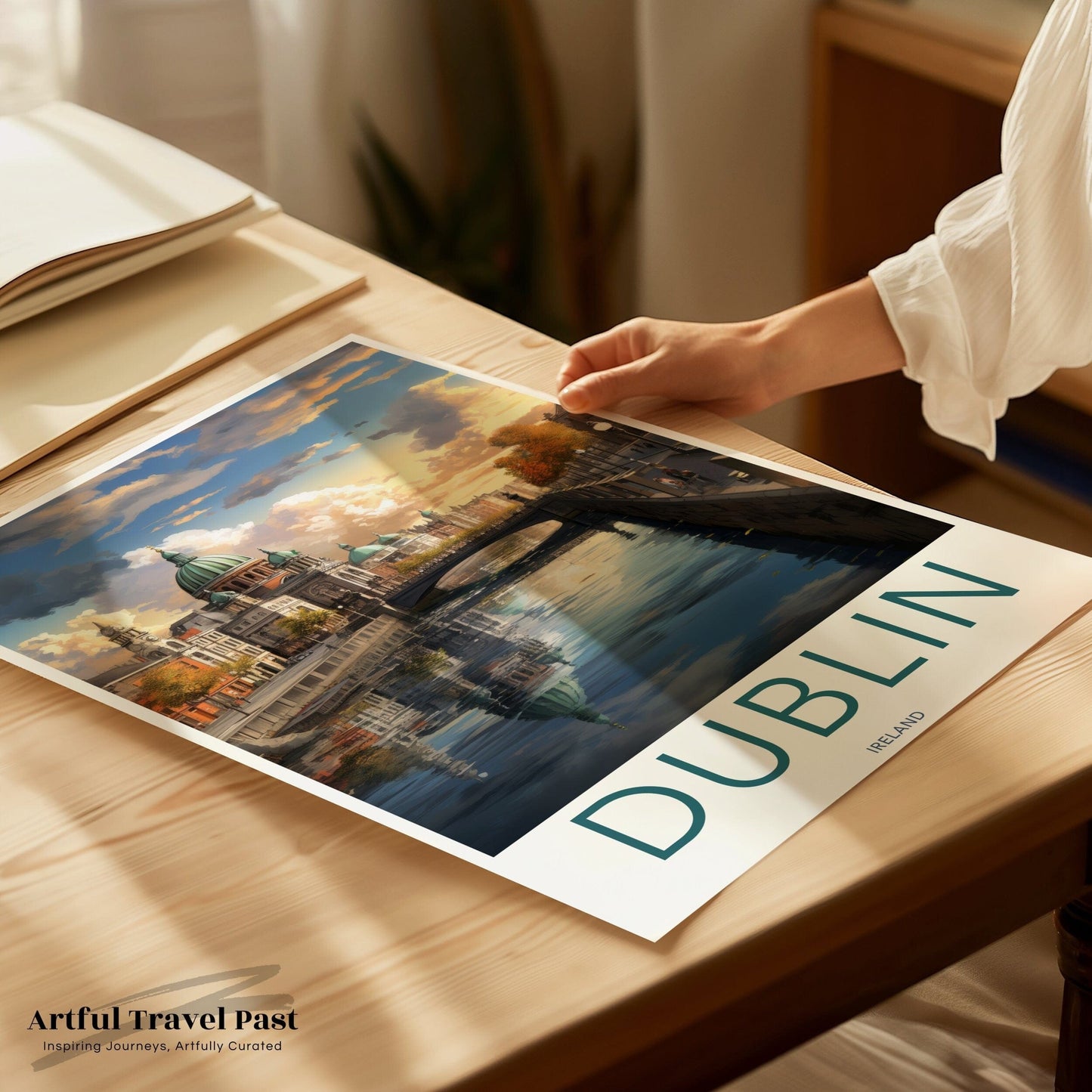 Dublin Poster | Ireland Wall Art | Europe Decor