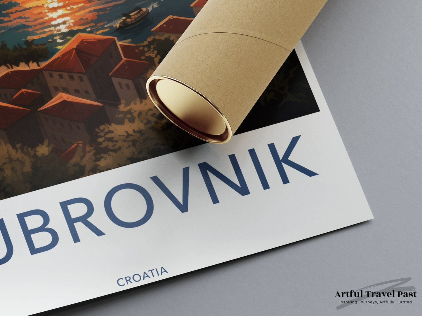 Dubrovnik Poster | Croatia Wall Art | Eastern Europe Decor