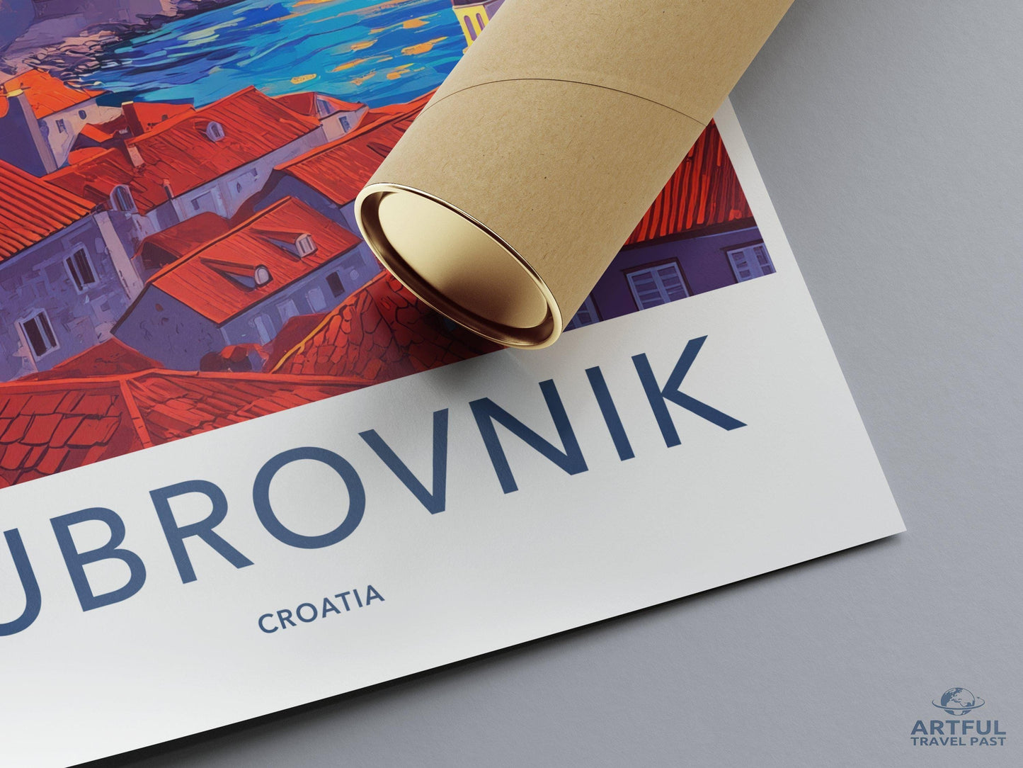 Dubrovnik Poster | Croatia Wall Art | Europe Decor