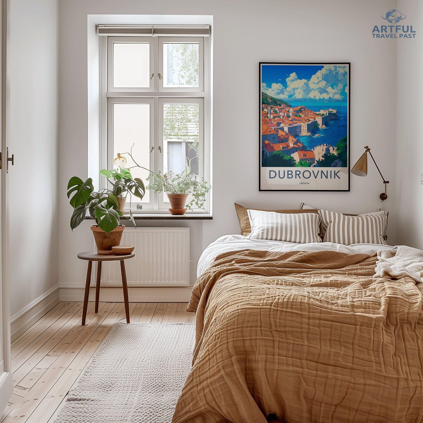 Dubrovnik Poster | Croatia Wall Art | Mediterranean Decor