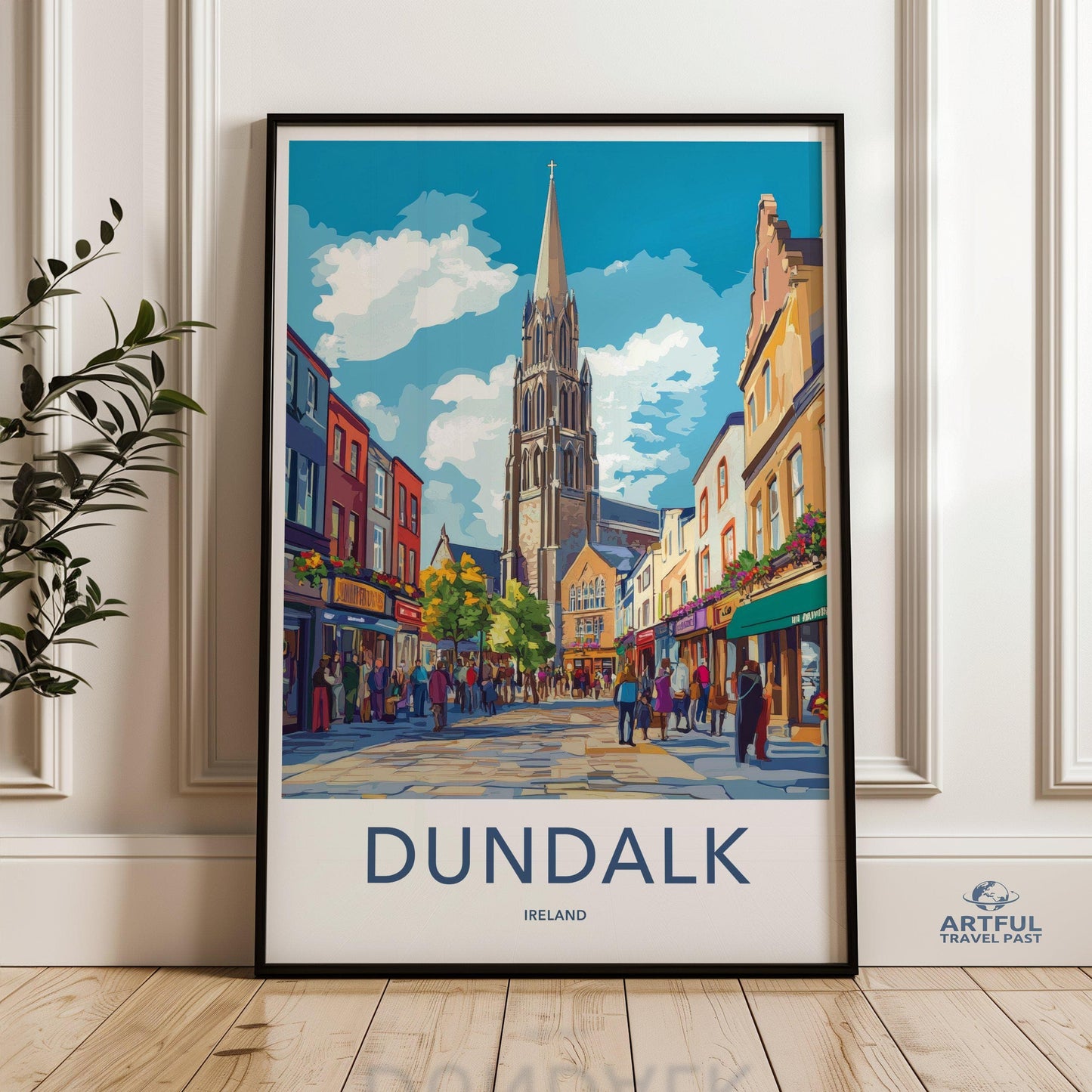 Dundalk Poster - Ireland Wall Art