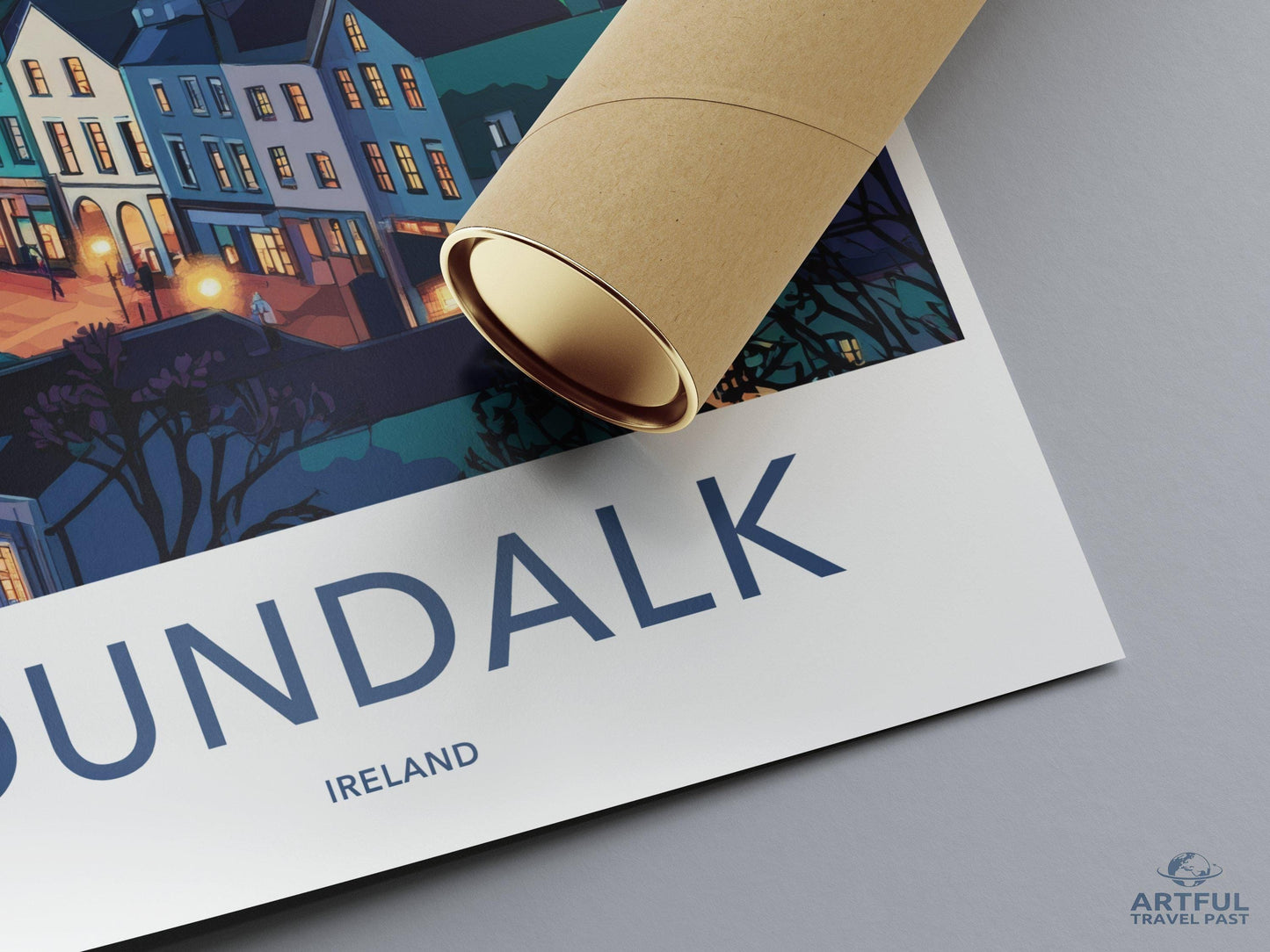 Dundalk Poster | Ireland Wall Art | Europe Decor