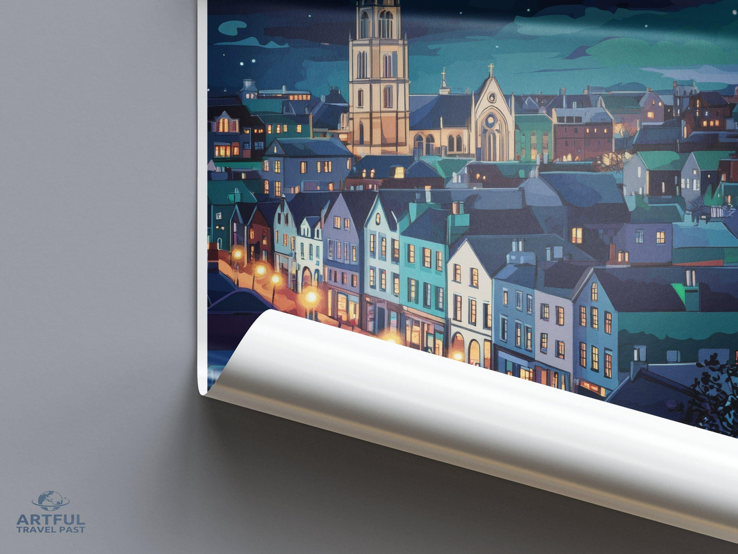 Dundalk Poster | Ireland Wall Art | Europe Decor