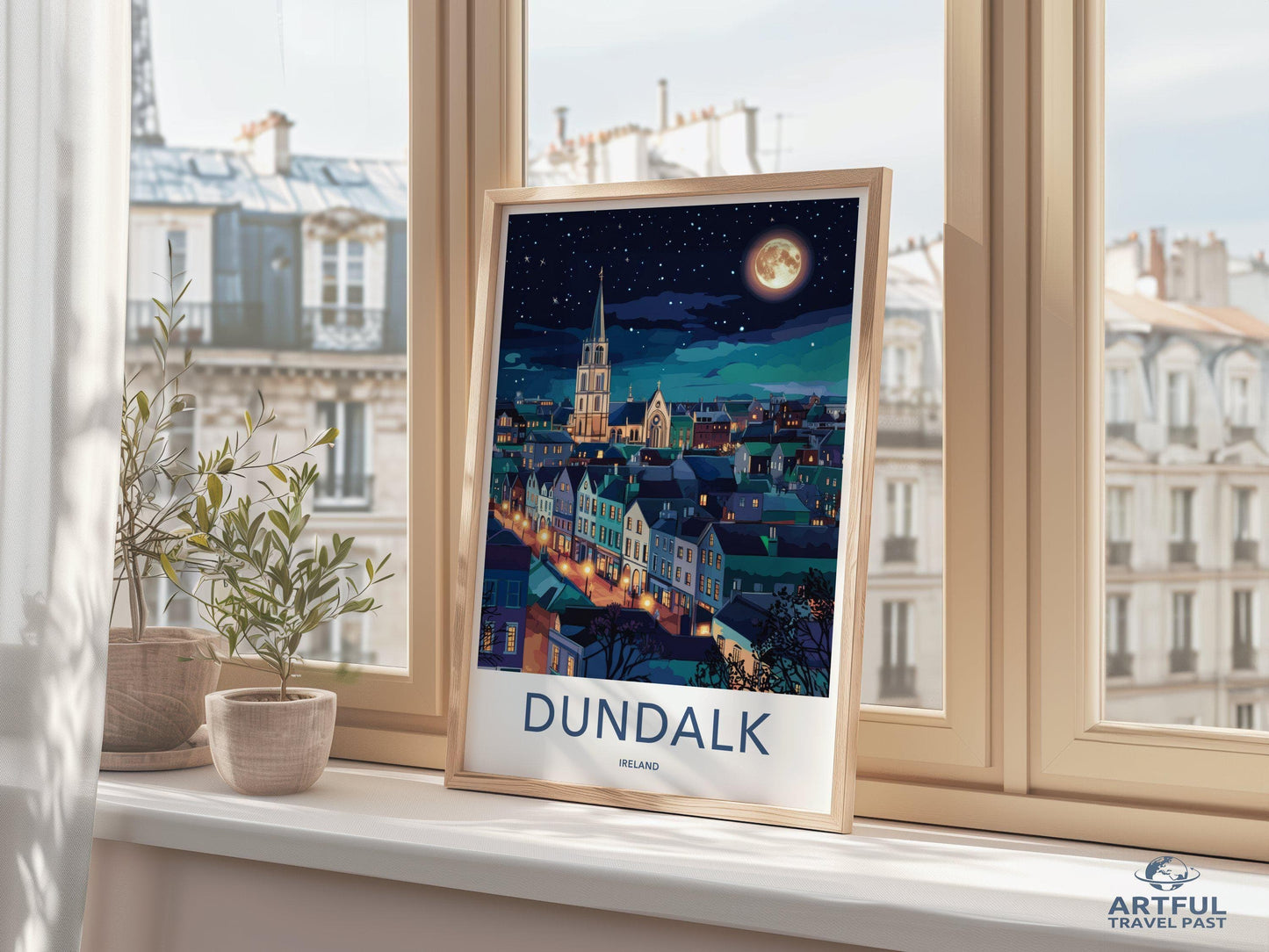 Dundalk Poster | Ireland Wall Art | Europe Decor