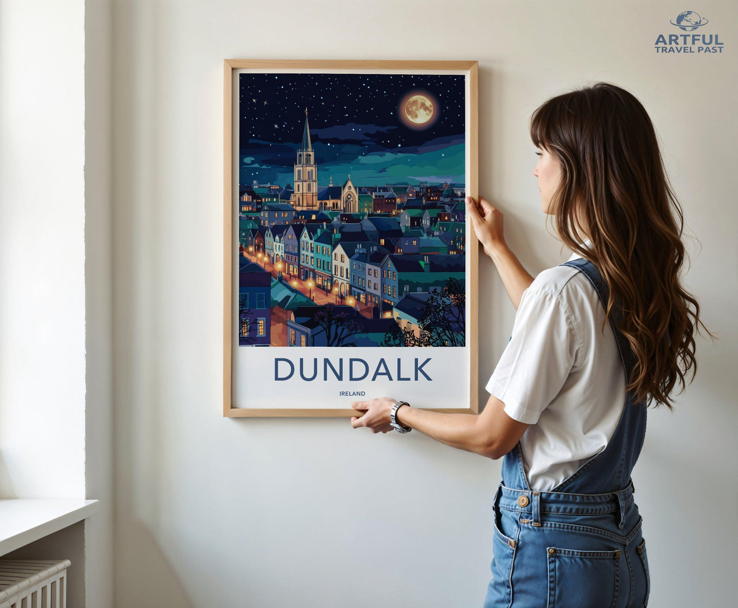 Dundalk Poster | Ireland Wall Art | Europe Decor