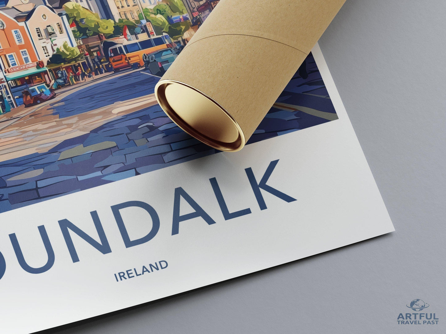Dundalk Poster | Ireland Wall Art | Europe Decor