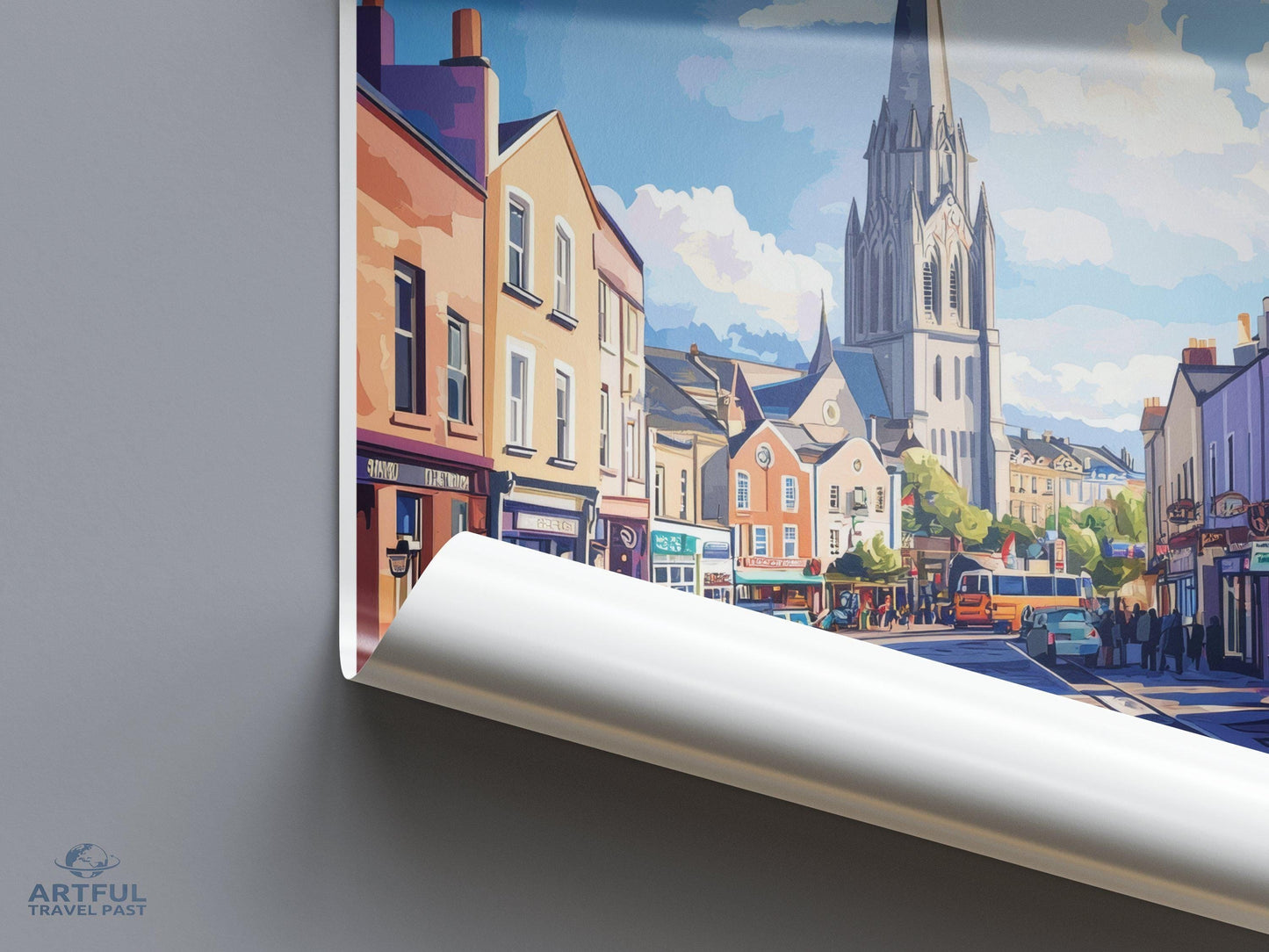 Dundalk Poster | Ireland Wall Art | Europe Decor