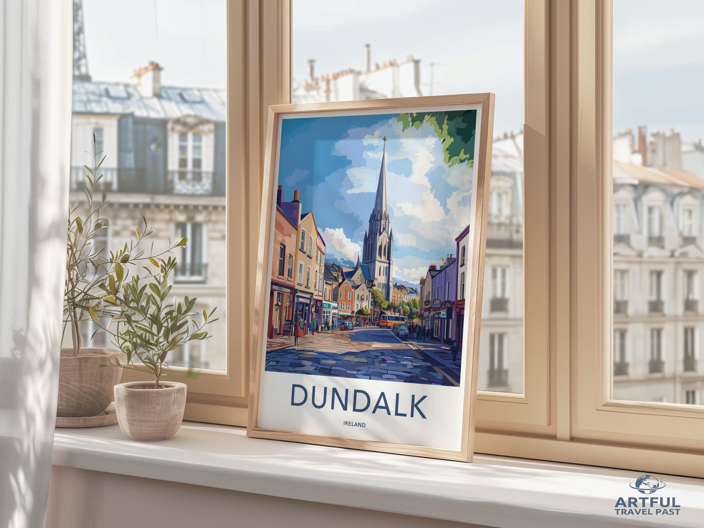 Dundalk Poster | Ireland Wall Art | Europe Decor