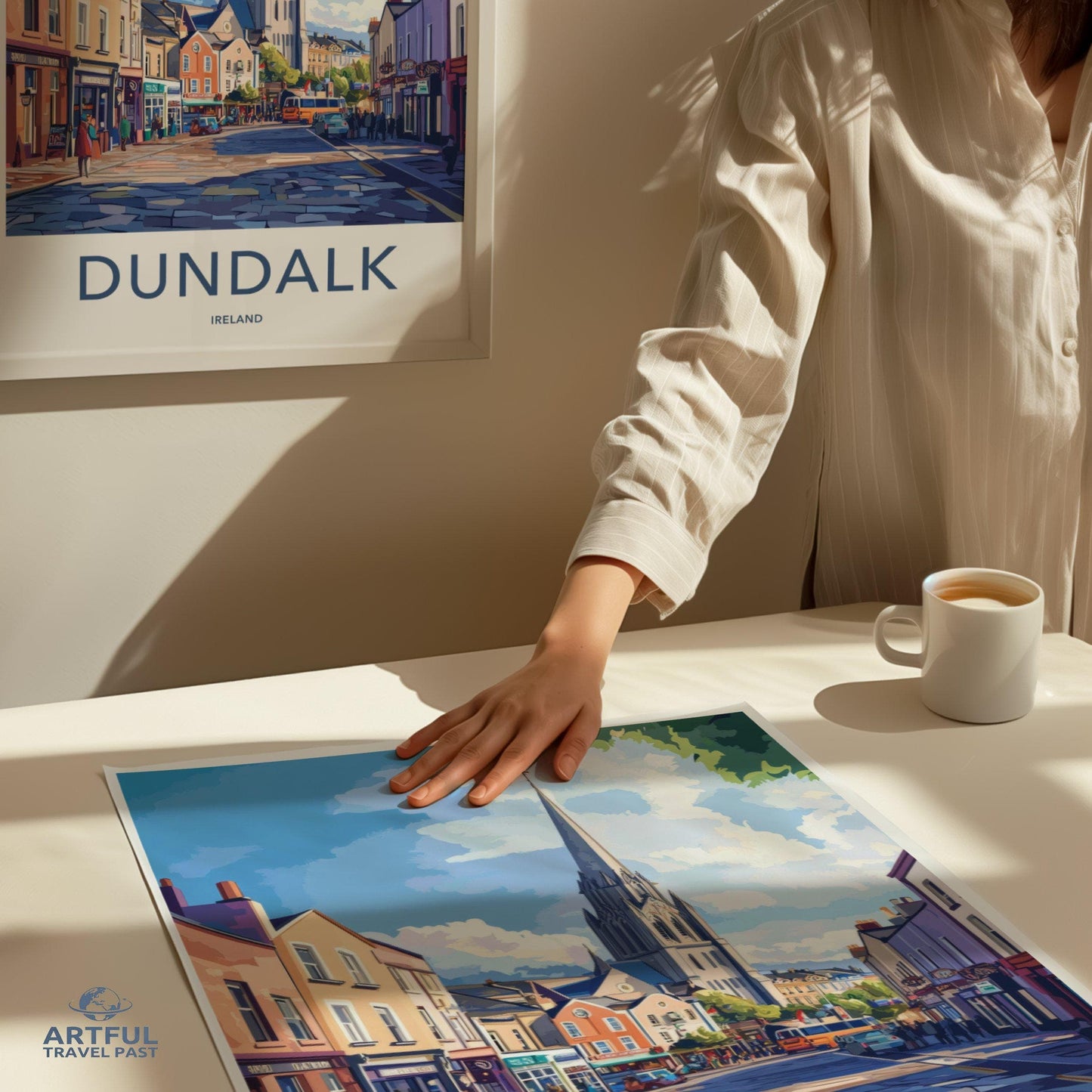Dundalk Poster | Ireland Wall Art | Europe Decor