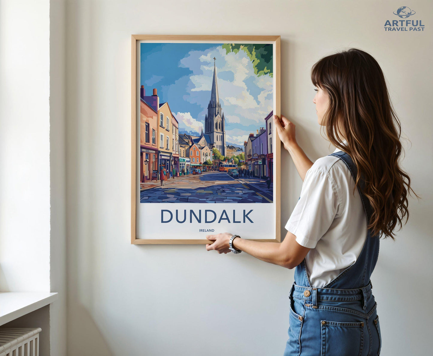 Dundalk Poster | Ireland Wall Art | Europe Decor