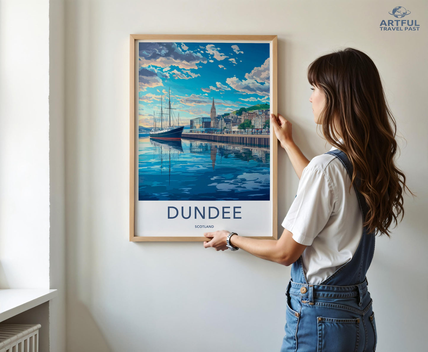 Dundee Poster - Scotland Wall Art