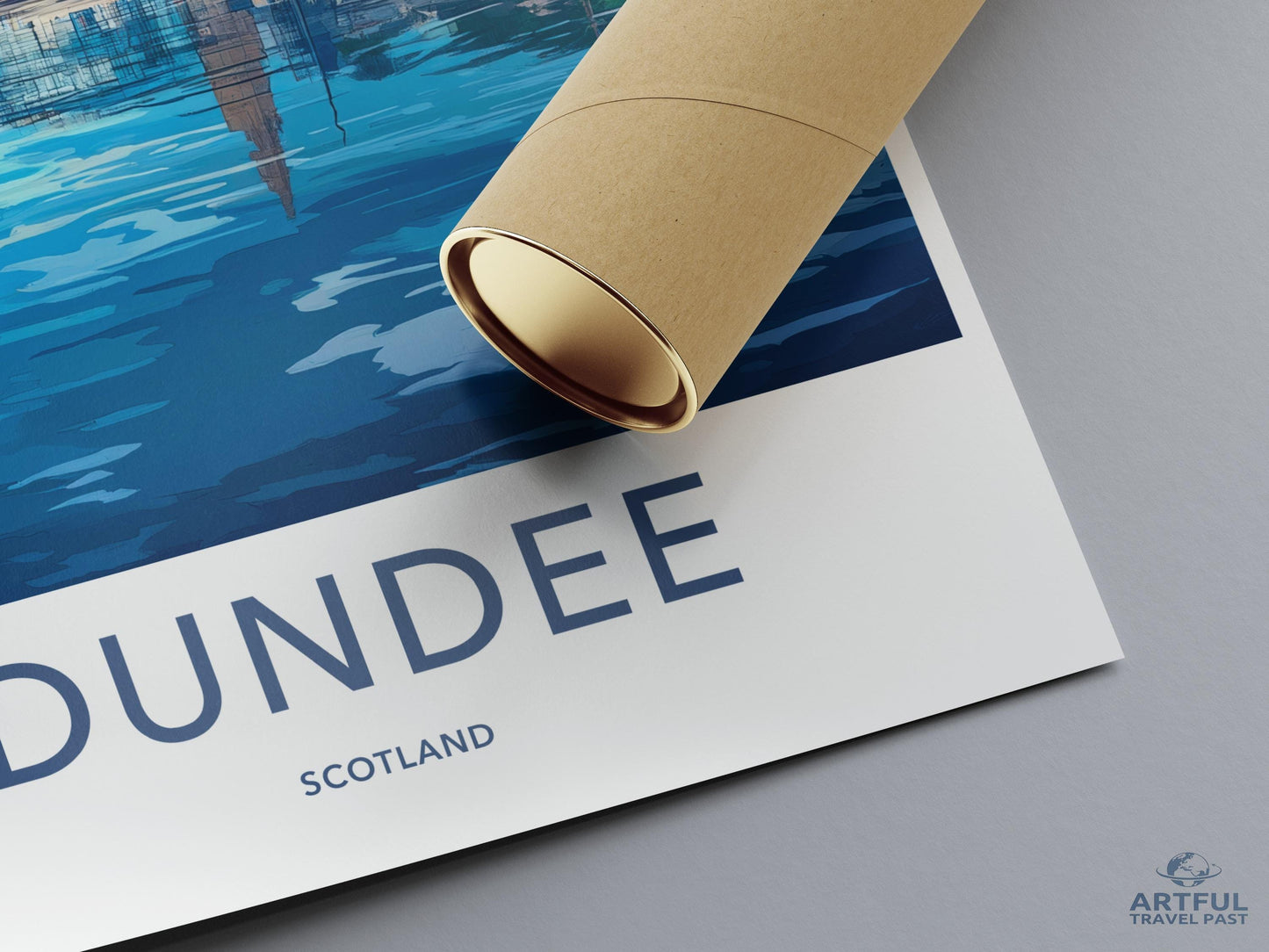 Dundee Poster - Scotland Wall Art