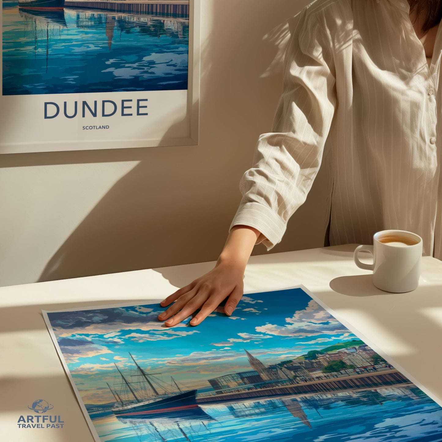Dundee Poster - Scotland Wall Art