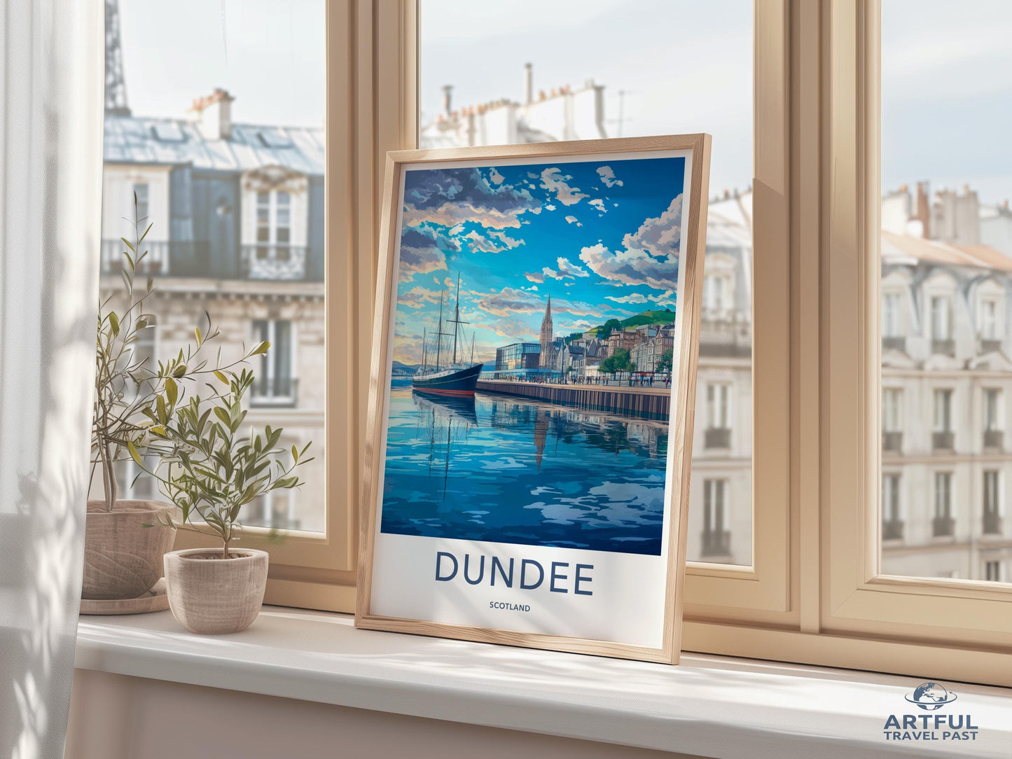 Dundee Poster - Scotland Wall Art